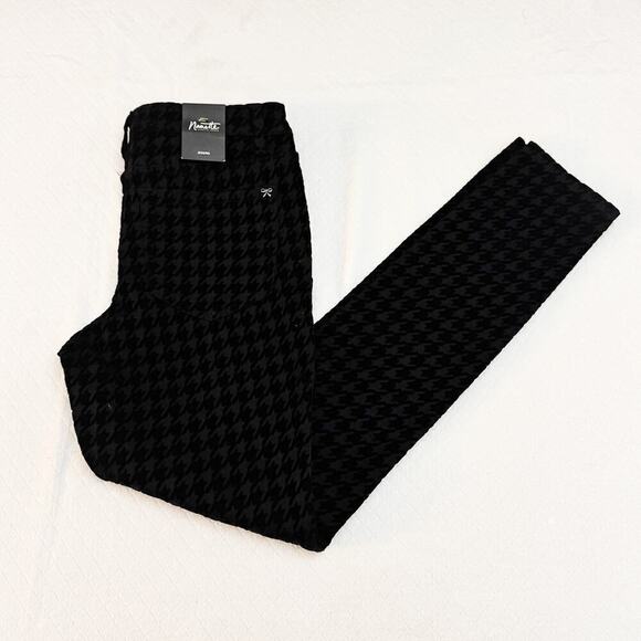 Nanette Lepore Jegging Houndstooth Patterned Denim Jeans Size 4 NWT - Picture 9 of 9